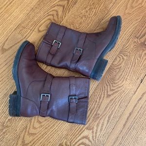 Brown Mid Calf boots